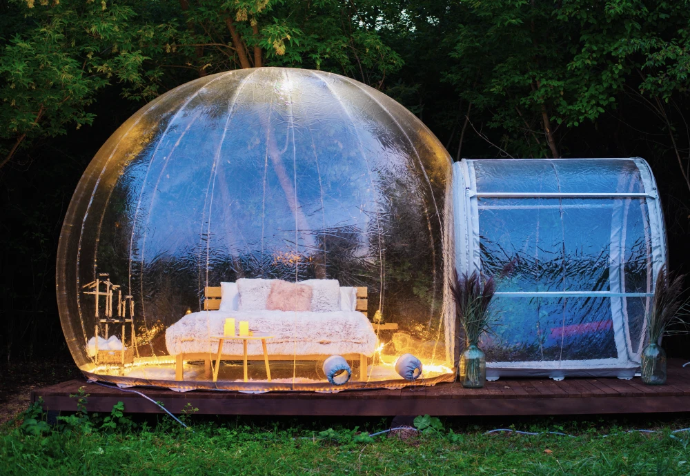 sun bubble tent